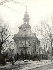 historické foto kostela