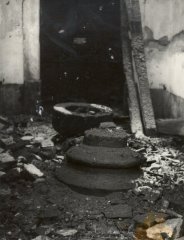 historické foto interiéru kostela