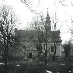 historické foto kostela