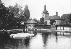 historické foto kostela