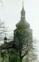 historické foto kostela