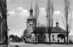 historické foto kostela