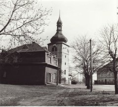 historické foto kostela