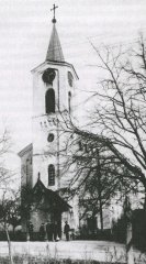 historické foto kostela