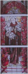 vitráž "sv. Antonín"