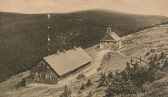 historické foto původní kamenné kaple