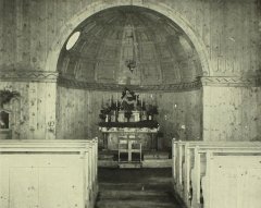 historické foto interiéru kaple
