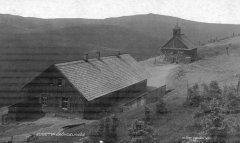 historické foto původní kamenné kaple