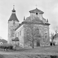 historické foto kostela