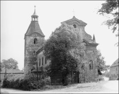 historické foto kostela