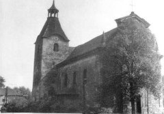 historické foto kostela
