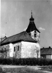 historické foto kostela