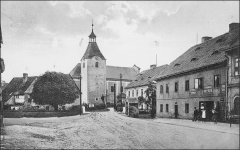 historické foto kostela