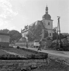 historické foto kostela