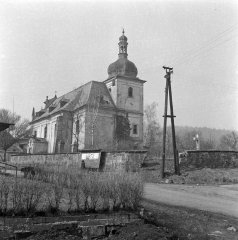 historické foto kostela