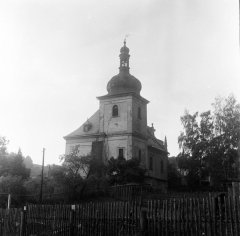 historické foto kostela