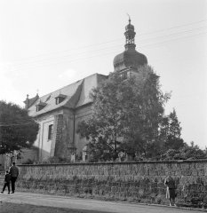 historické foto kostela