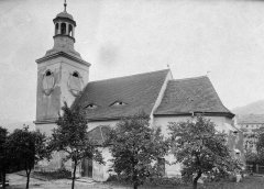 historické foto kostela