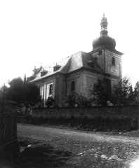 historické foto kostela