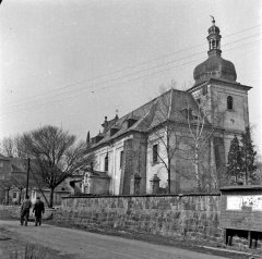 historické foto kostela