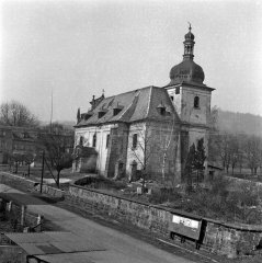 historické foto kostela