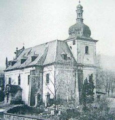 historické foto kostela