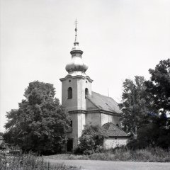 historické foto kostela 