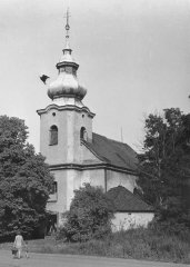 historické foto kostela 