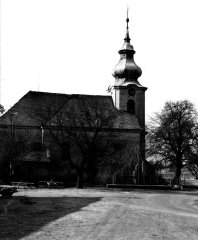 historické foto kostela 