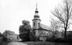historické foto kostela 
