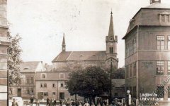 historické foto kostela