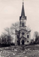 historické foto kostela