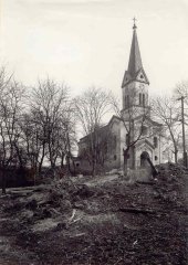historické foto kostela