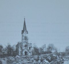 historické foto kostela