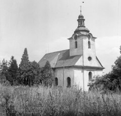 historické foto kostela