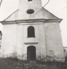 historické foto kostela