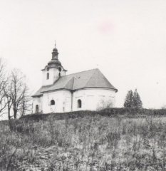 historické foto kostela