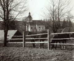 historické foto kostela