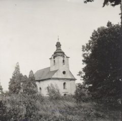 historické foto kostela