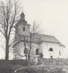 historické foto kostela