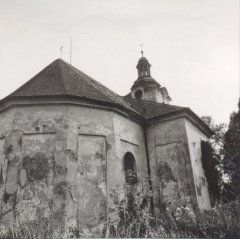 historické foto kostela