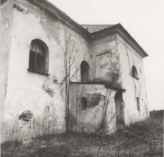 historické foto kostela
