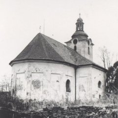 historické foto kostela