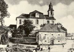 historické foto kostela