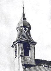historické foto kostelní věže