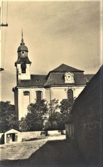 historické foto kostela