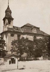 historické foto kostela