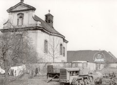 historické foto kostela