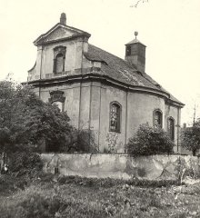 historické foto kostela