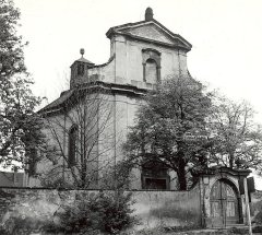 historické foto kostela